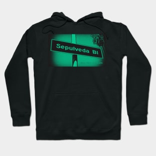 Sepulveda Boulevard, SFV, Los Angeles, CA Issue124 Edition Hoodie